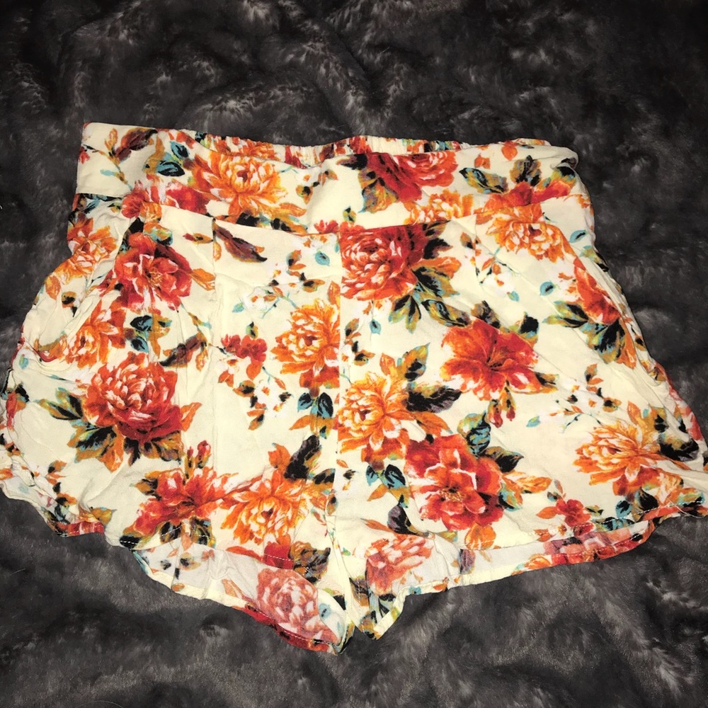 Floral shorts